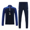 Sudadera De Entrenamiento Al Nassr Cremallera De Cuarto 23-24 Azul Negro - Hombre